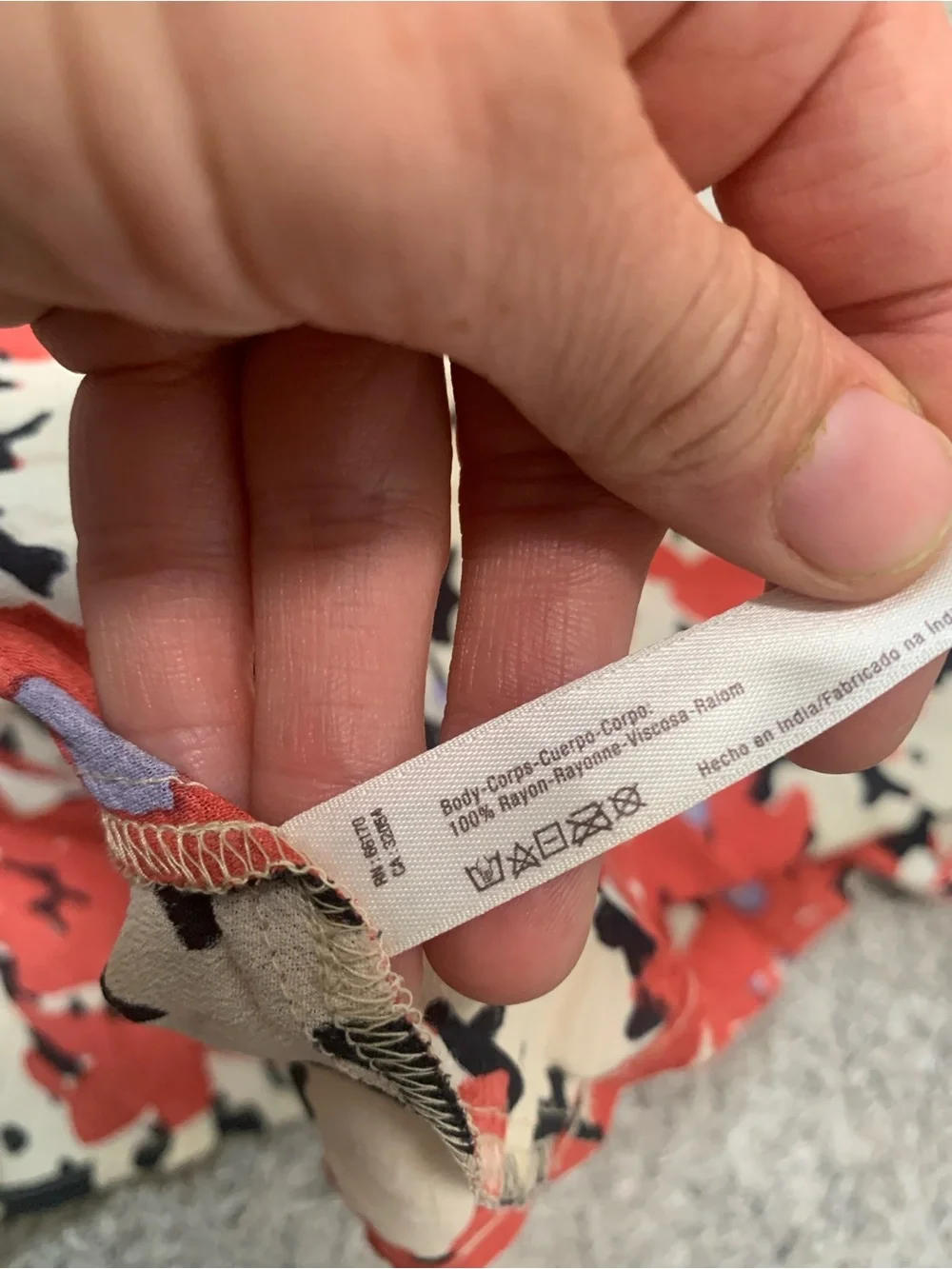 Free People lightweight floral